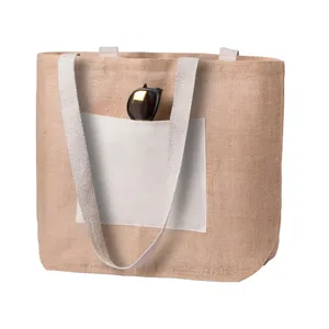 Bolsa de Playa de Mimbre Sostenible Argent en Yute para Comercialización Ecológica - Product Image 3