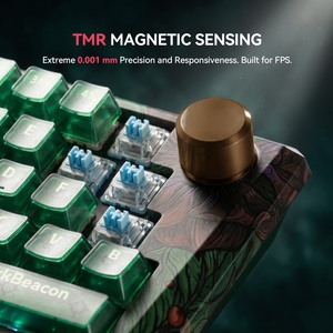 <span class=keywords><strong>Clavier</strong></span> magnétique TMR à une main Wild Lotus II, 31 touches, déclenchement rapide, SOCD, demi-<span class=keywords><strong>clavier</strong></span> pour esports, OEM/ODM, vente en gros B2B - Product Image 4