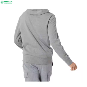 Sudaderas con Cremallera para Hombre, 100% Algodón Francés, Venta al Por Mayor, Estilo Urbano, Impresión Personalizada, Transpirables, de Secado Rápido - Product Image 3