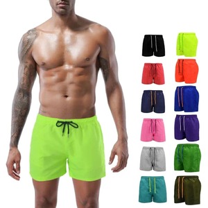 Shorts de plage hommes tronc été pantalons courts solide respirant séchage rapide Shorts de bain surf hommes cuisse longueur S-4XL grande taille Shorts - Product Image 1