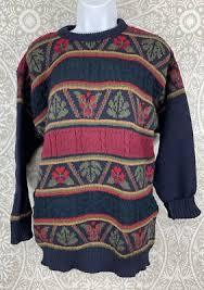 Venta al por mayor de mujeres con logotipo personalizado impreso patrón pulóver diseño manga larga Vintage cuello redondo pulóver sudadera mejor calidad - Product Image 3