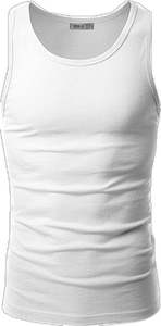 Camiseta sin mangas informal para hombre Nueva adición Algodón elástico básico Ajuste Venta al por mayor Venta caliente - Product Image 5