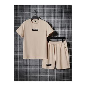 Completo Oversize stampato da uomo in visone