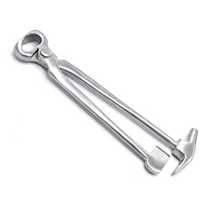 Pince à sabot de maréchal-ferrant professionnelle avec marteau à double extrémité réutilisable durable pour la coupe du sabot de cheval - Product Image 4