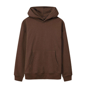 Streetwear d'hiver de haute qualité pour hommes, sweat à capuche en polyester et coton mélangés, poche chaude coupe-vent, sur mesure, vente en gros - Product Image 5