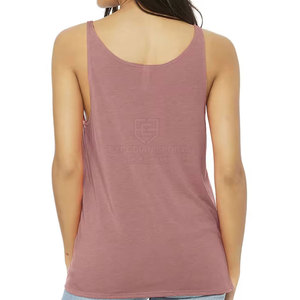 Vêtements de sport, débardeurs de tennis, coupe ajustée, sans manches, respirant, séchage rapide, logo personnalisé sur le devant, haut d'entraînement de haute qualité - Product Image 2