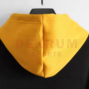 Chándal Deportivo de Invierno para Hombre, Talla Grande, con Capucha, Color Sólido, Personalizable, Transpirable, 100% Algodón - Product Image 3