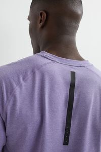 Camiseta de hombre de algodón blanco liso con cuello redondo hecho a medida - Product Image 3