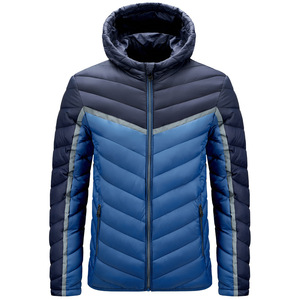 Wholesale Winter New <b>Hooded</b> Cotton-<b>padded</b> Lightweight Puffer Down <b>Jacket</b> for Men - Product Image 4