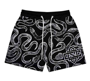 Men's Casual Summer Basketball <b>Shorts</b> Quick Dry Eco-Friendly Fabric with Anti-Wrinkle Feature Custom Design BSCI Certified - Product Image 1
