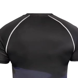 Séchage rapide Rash Guard Gym Vêtements Hommes À Manches Longues Rush Guard pour Hommes Sportswear Rash Guard Personnaliser Compression Chemises - Product Image 4