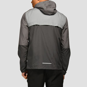 Chaqueta Cortavientos Deportiva con Cremallera para Hombre, al por Mayor de Fábrica, Estilo Deportivo de Invierno con Capucha, Chaquetas Sostenibles para Hombre - Product Image 4