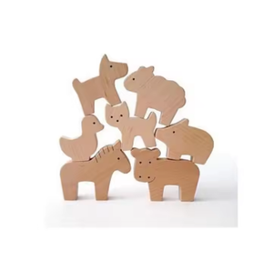 Figuras de animales de madera de VIET FARGIMEX, modelo de juguete para niños, juguete educativo de animales de Vietnam - Product Image 2