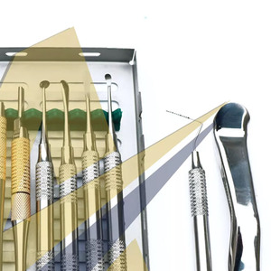 Kit de instrumentos de microcirugía oral Dental de último producto de calidad superior 13 piezas por SUAVE SURGICAL INSTRUMENTS - Product Image 5
