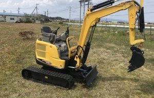 รถขุดขนาดเล็ก/รถตีนตะขาบ ยี่ห้อ Yanmar Vio17 สีเหลือง รุ่นปี 2023 มือสอง น้ำหนัก 1 ตัน เครื่องยนต์ 75 กิโลวัตต์ สำหรับงานก่อสร้างในฟาร์ม - Product Image 4