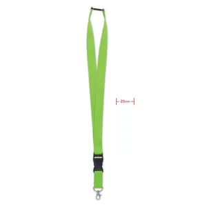 Lanière de merchandising en métal personnalisée avec crochet large pour porte-badge et accessoires - Product Image 2