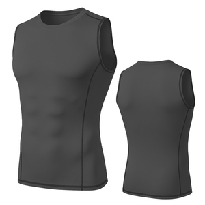 Débardeur de sport respirant pour homme, grande taille, sans manches, débardeur de fitness, sous-vêtement essentiel pour l'entraînement - Product Image 3