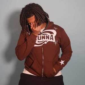 สเวตเชิ้ตฮิปฮอปแบบลำลองเสื้อมีฮู้ดสเวตเชิ้ตแนวสตรีทลายกราฟิกสตัดกับดาวสีน้ำเงินของผู้ชาย - Product Image 5