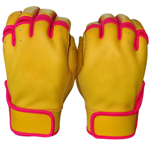 Latest Professional Lightweight Durable <b>Baseball</b> Batting Gloves Customizable Design High Quality Leather Material Customized - Product Image 3