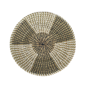 Plaque murale bohème décoration ronde rotin jonc de mer suspension murale décoration de la maison - Product Image 3