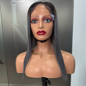 LINU GINGER Virgin Vietnamese Hair Lace Front <b>Wig</b> Double Drawn 250% Density HD Transparent for Lace Base <b>Long</b> Length All - Product Image 6