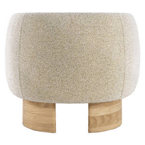 Fauteuil d'intérieur de style nordique avec rembourrage doux et structure en bois de teck pour la maison, l'appartement, le salon, meubles en gros - Product Image 4