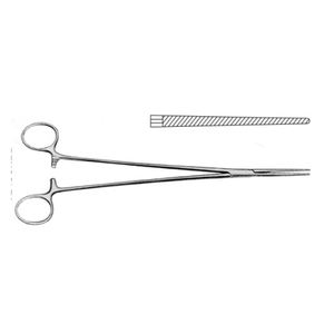 Pinces chirurgicales pour artères |   Ensemble d'instruments en acier inoxydable avec hémostats incurvés et droits de 14 à 18 cm pour usage médical et chirurgical - Product Image 5