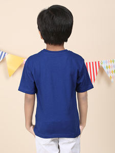 Smart Look 100% coton dans différentes méthodes d'impression et matériaux T-shirt à col rond pour garçon en stock à vendre - Product Image 6