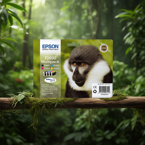 ชุดหมึกพิมพ์ Monkey Series DURABRITE ULTRA Multipack C13T08954020 คุณภาพพรีเมียมสำหรับเครื่องพิมพ์ - Product Image 3
