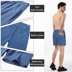 Wholesale Heavyweight 100% Cotton Gym <b>Shorts</b> for <b>Men</b> Sports Fleece French Terry Breathable <b>Sweat</b> <b>Short</b> for High Street Nonwoven - Product Image 3