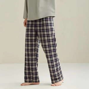 Pantalon de pyjama décontracté pour homme tendance, nouveau style élégant, 100% coton, polyvalent pour le printemps et l'automne, peut être porté à l'extérieur - Product Image 4