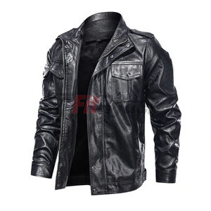 2025 veste en cuir de qualité supérieure pour hommes Style avec 100% veste en cuir de peau de vache d'origine OEM prix de gros bon marché - Product Image 6