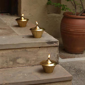 น้ำมันทองเหลืองของอินเดียสำหรับพิธีกรรมทางศาสนาศาสนาฮินดู - Product Image 4