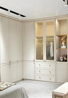 Meuble de rangement pour chambre à coucher, moderne, élégant, en bois massif, autoportant, réglable, écologique, résistant à l'humidité, durable, gain de place