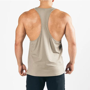 Venta caliente último estilo gimnasio chaleco algodón hecho transpirable secado rápido gimnasio Fitness desgaste gimnasio chaleco - Product Image 2