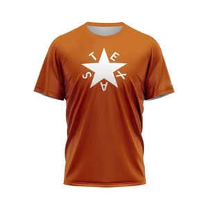 เสื้อวิ่งของผู้ชายเสื้อ100% วิ่งผ้าโพลีเอสเตอร์แบบระเหิดแห้งเร็ว - Product Image 4