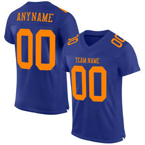 เสื้อเจอร์ซีย์ฟุตบอลอเมริกันสำหรับผู้ชายใส่สบายมีขนาดพิเศษออกแบบด้วยการพิมพ์ซับลิเมชันแบบเย็บปัก - Product Image 6