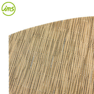 Manteles Individuales de tejido sólido, conjunto de 2 manteles individuales impermeables color marrón - Product Image 3