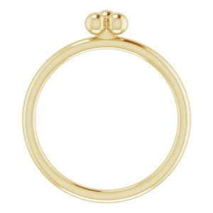 Romantic Beaded <b>Ring</b> Fashionable Stainless Steel Inlay Gold Plating Stylish Eternity Trendy Fashion <b>Rings</b> Gift for Any Occasion - Product Image 2
