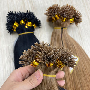 Punta Y cabello humano vietnamita súper doble cabello de lujo barco DHL un donante - Product Image 1