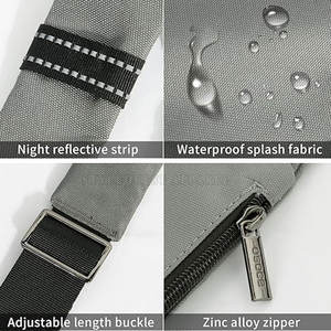 Bolso bandolera de tamaño personalizado para hombre, bandolera antirrobo, bandolera con estampado de logotipo personalizado - Product Image 6