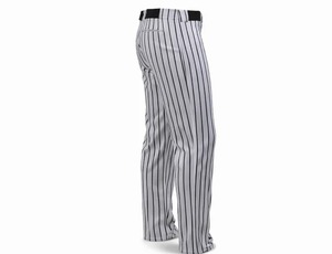 Pantalon de baseball gris uni personnalisé, sublimation intégrale, OEM ODM, uniforme d'équipe sportive, 100% polyester, protection UV, séchage rapide - Product Image 2