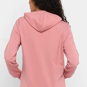 Logotipo personalizado bordado ácido lavado hombro caído transpirable secado rápido chándal mujer 100% algodón chándal - Product Image 6