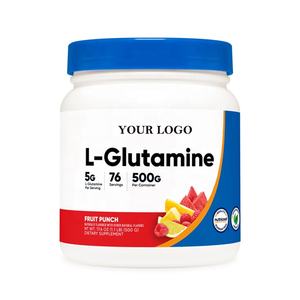 Etichette Private OEM ODM integratori nutrizionali sportivi recupero muscolare l-glutammina polvere produttore di aminoacidi l-glutammina - Product Image 1