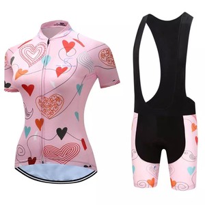 Camisetas de ciclismo para mujer de la mejor calidad 2022, camisetas de poliéster con estampado de sublimación personalizables, ropa de ciclismo para niñas OEM - Product Image 1