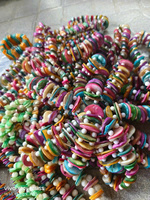 Bracelet hawaïen de coquillage de plage fait à la main collier de perles de coquillage naturel bijoux d'été collier de surfeur de coquille de perle pour unisexe