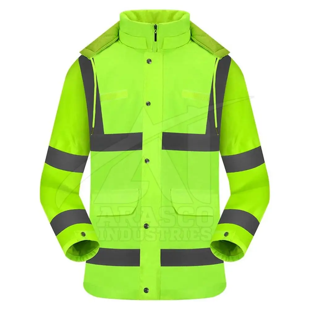 Reflective Vest Safety Vest Jacket Strip Personal Security Construction High Visibility Hi Vis Work Safety Reflective Clothing
