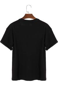 Camiseta Unisex de Cuello Redondo y Manga Corta para Adultos, Talla XL, Color Caqui, Poliéster/Algodón, Ecológica - Product Image 6