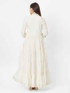 Robe de vacances décontractée Style bohème pour femme, col en V brodé, manches 3/4, nouvelle collection - Product Image 3