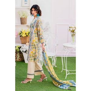Conjunto de 3 Piezas para Mujer, Traje de Tela Estampada sin Coser, Colección SD-52112 - Product Image 4